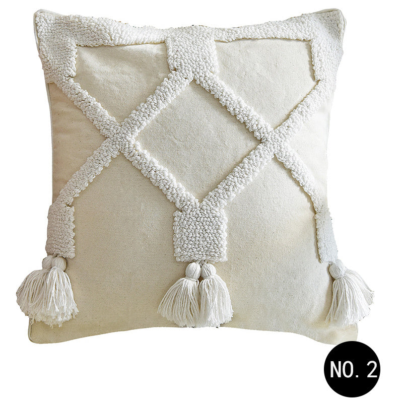 Nordic Tufted Moroccan Throw Pillow