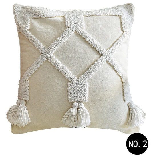 Nordic Tufted Moroccan Throw Pillow