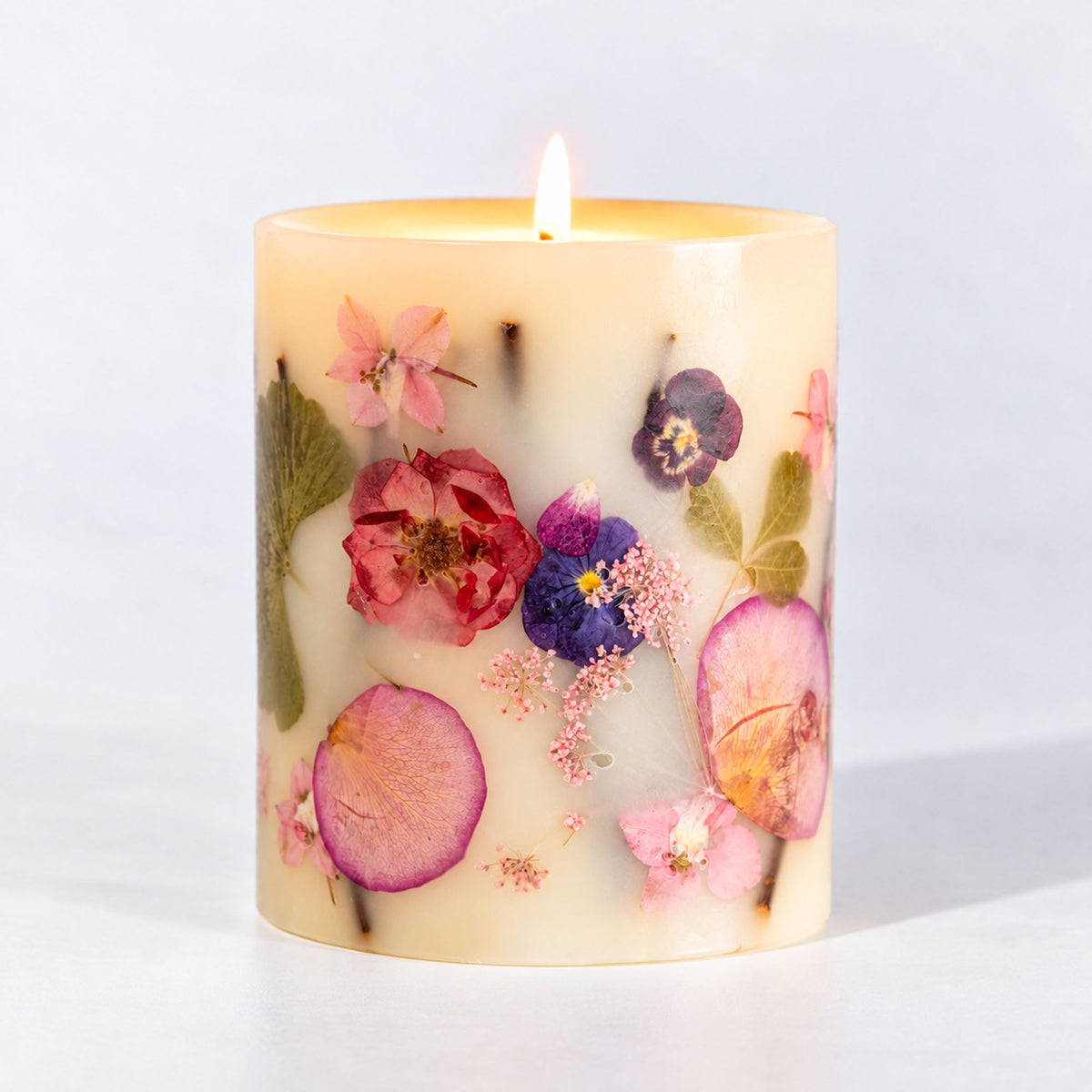 Accent Botanical Candle - Blushing Rosewood