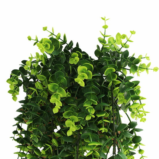 Lush Green Eucalyptus Garland Artificial Hanging Bush 7.1×30.5in – NFPA 701 Certified – UV Resistant
