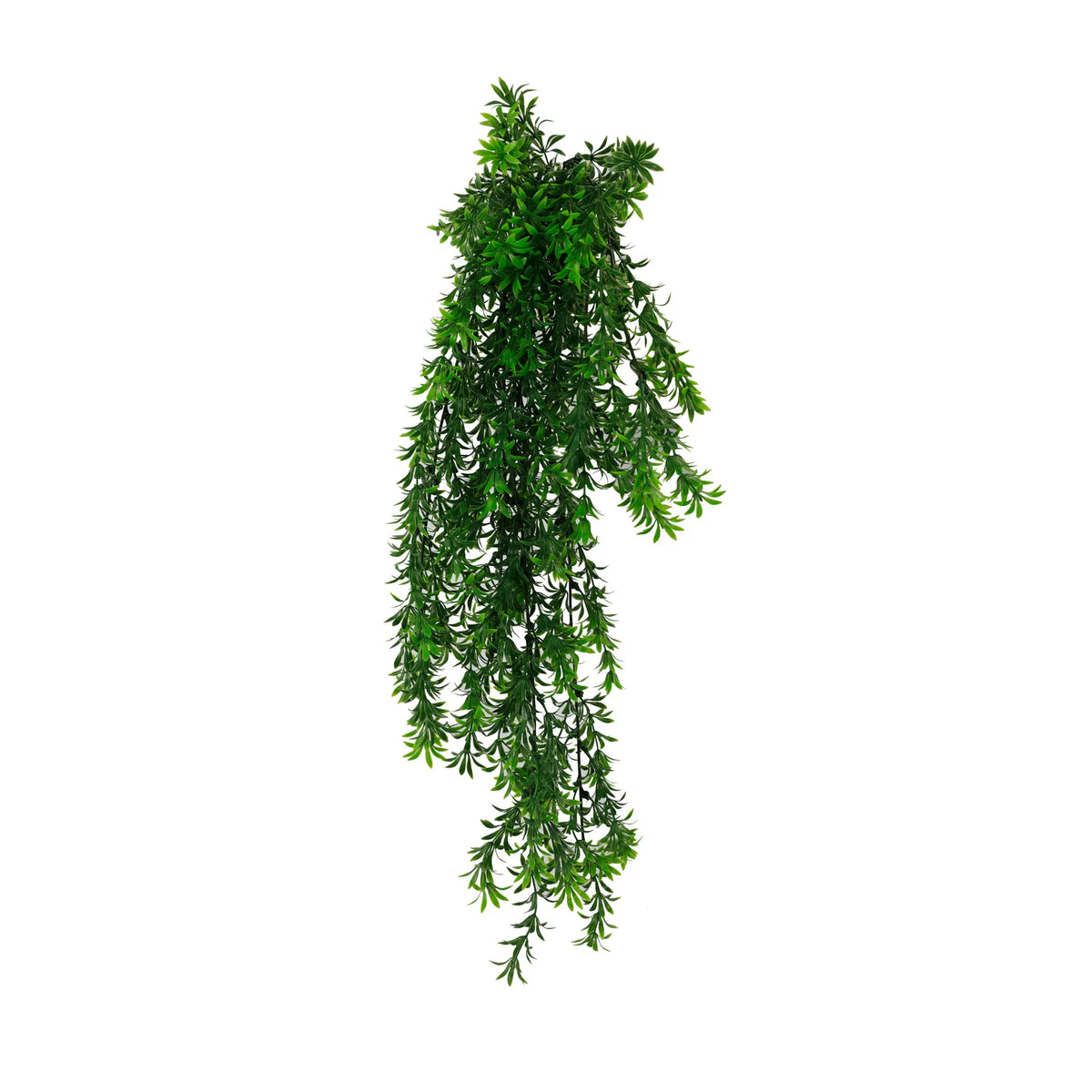 Willow Leaf Garland Artificial Hanging Bush 7.1×30in – NFPA 701 Certified – UV Resistant