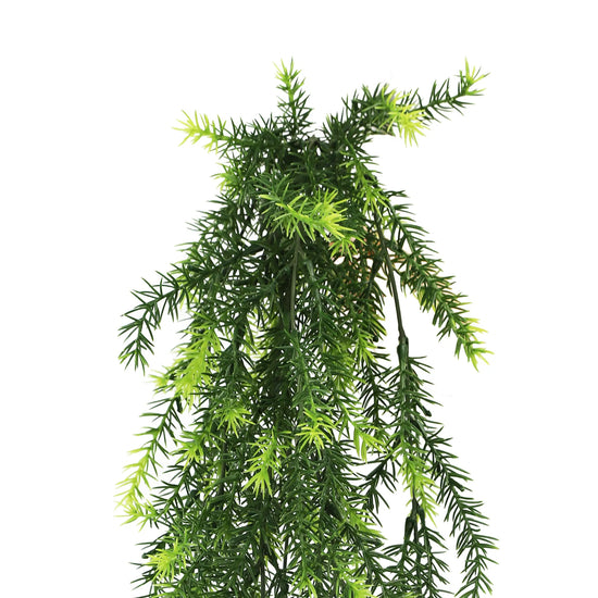 Cedar Vine Garland Artificial Hanging Bush 7.8×30in – NFPA 701 Certified – UV Resistant