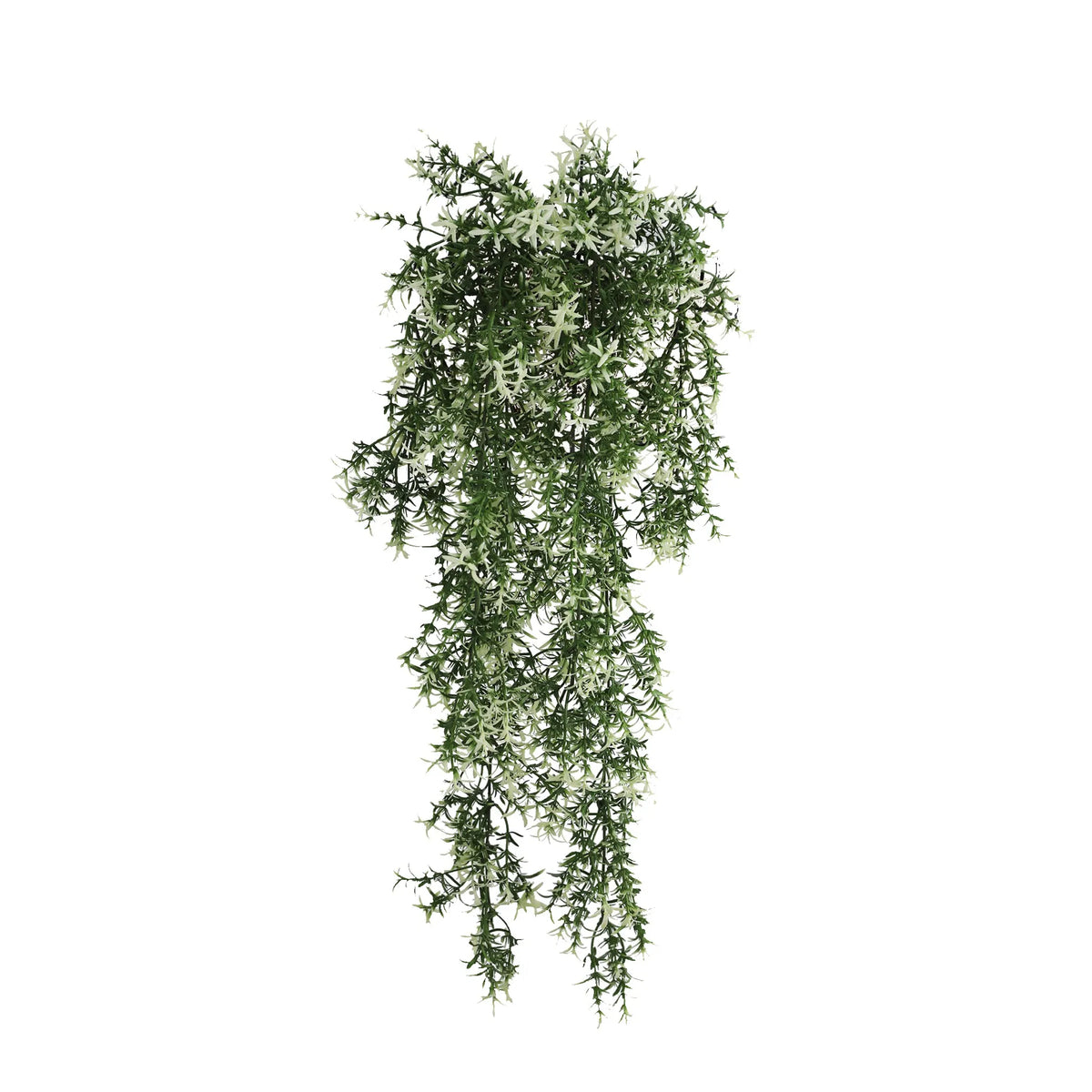 Star Jasmine Vine Artificial Hanging Plant 7.8×30in – NFPA 701 Certified – UV Resistant