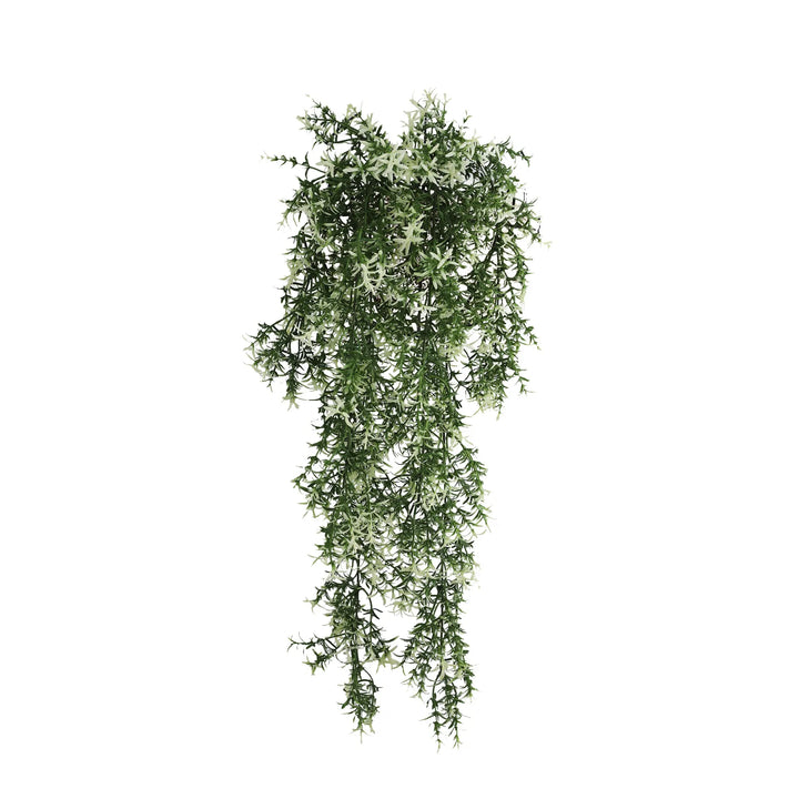 Artificial star jasmine vine hanging plant, 7.8 by 30 inches