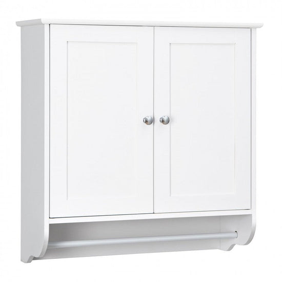Laundry Room Bundle: Wooden Cabinet Wall-Mounted Bathroom Storage Clothe Dryer Laundry Basket