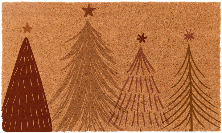 Boho Christmas Trees