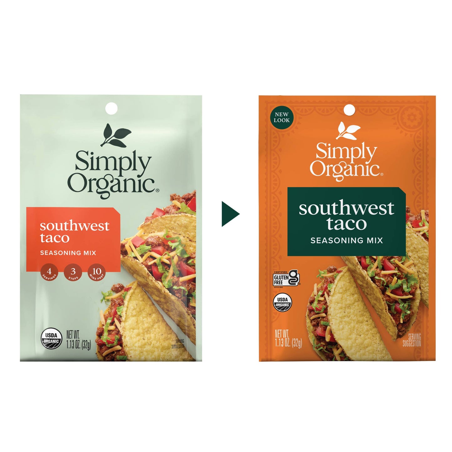 Simply Organic Southwest Taco Seasoning, Certified Organic