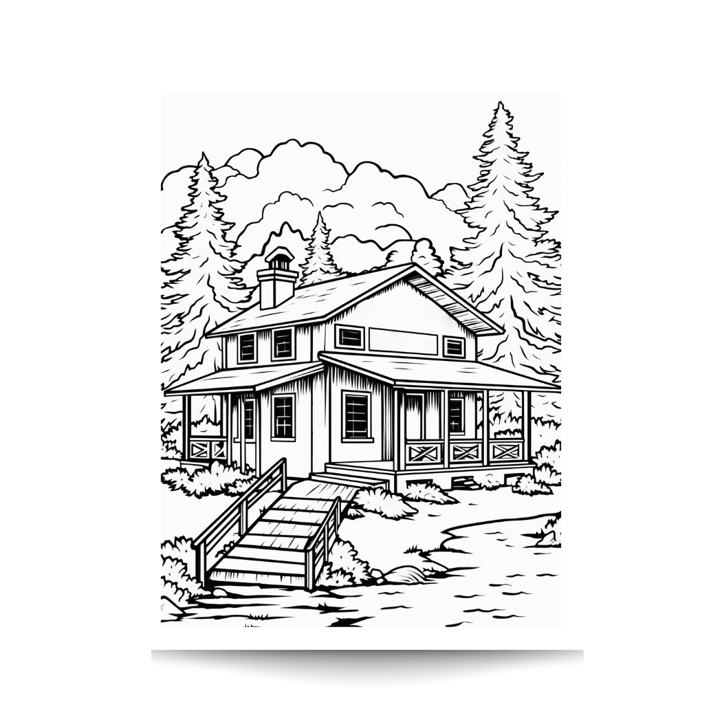 National Parks Coloring Book for Kids & Adults: Nature Lover