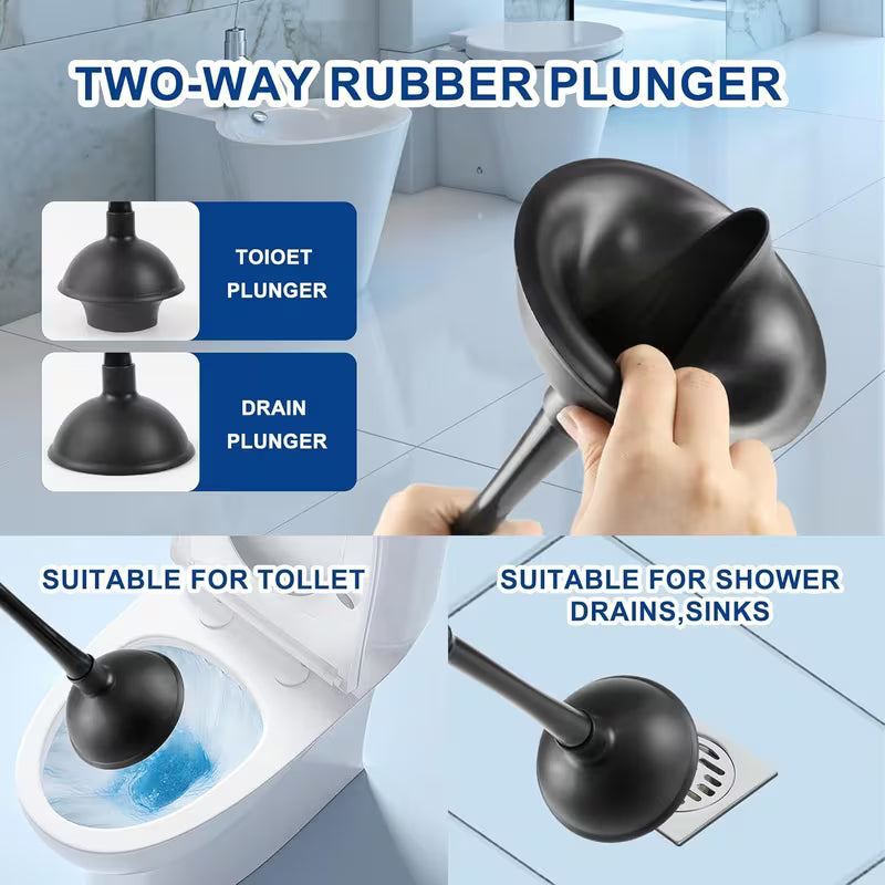 Bathroom Cleaning Tool Set with Wrench