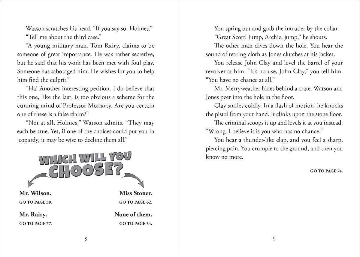 Can You Survive: The Adventures of Sherlock Holmes