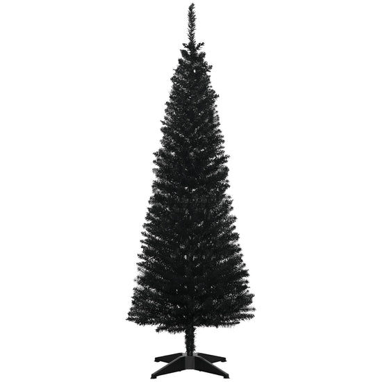 HOMCOM 5' Artificial Pencil Christmas Tree