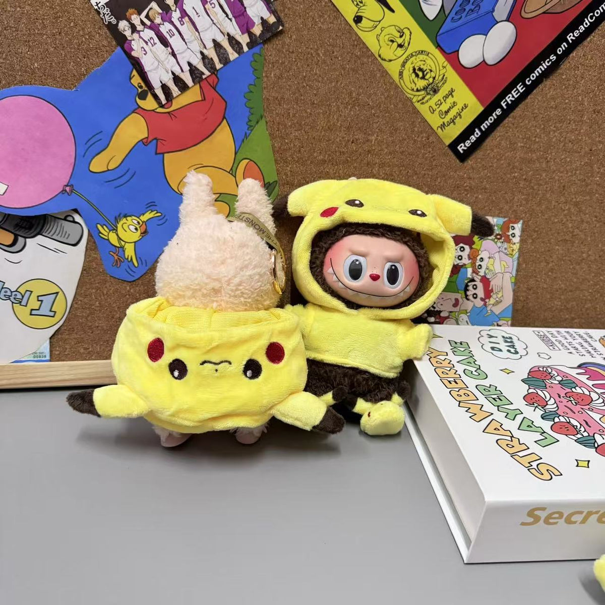 Cute Pikachu Baby Clothes 17cm Doll Clothes