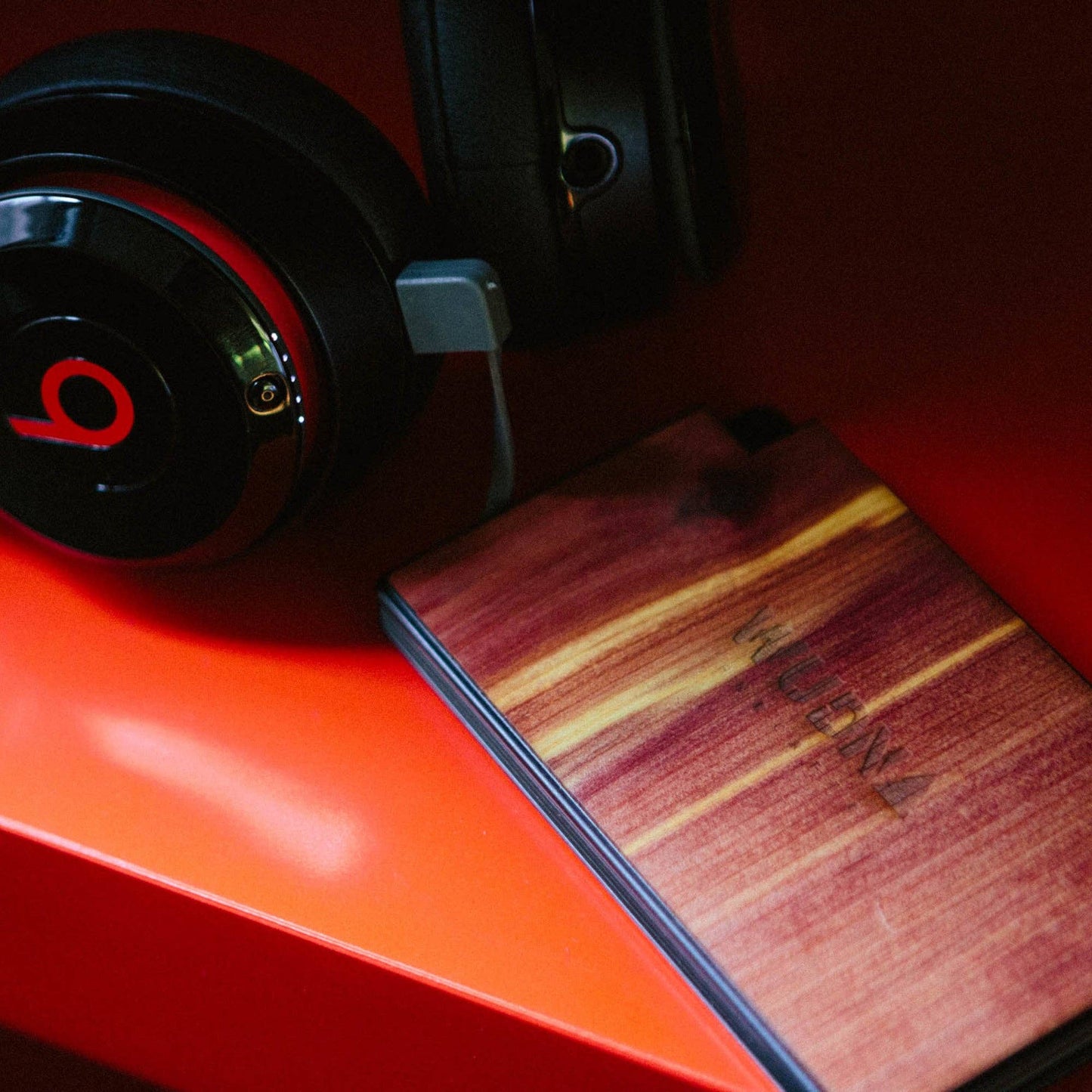 Slim Dual Wooden Power Bank – Ultra-Slim Portable Charger with Dual USB Output