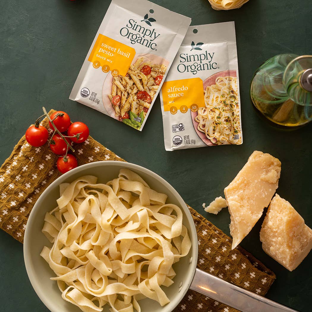 Alfredo Sauce Mix, Certified Organic, Vegetarian, 1.48 Oz