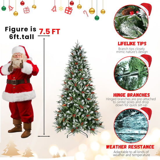 4FT Christmas Tree with 747 Tips