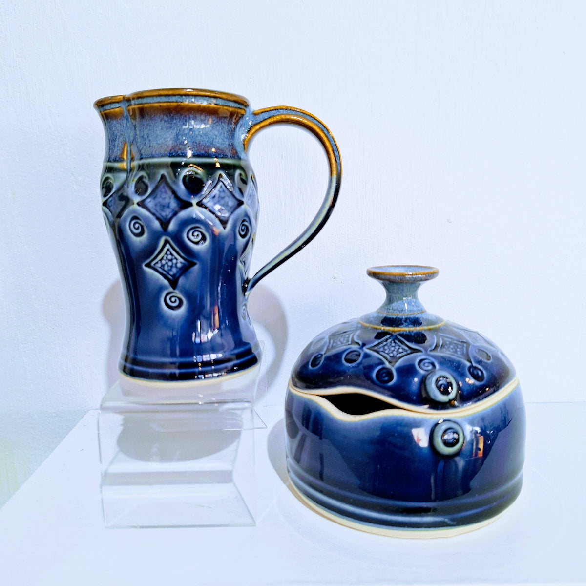 Handmade Small Stoneware Creamer Pitcher Made to Order