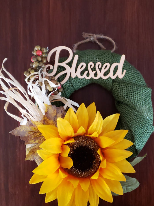 Fall Wreath 10 inch
