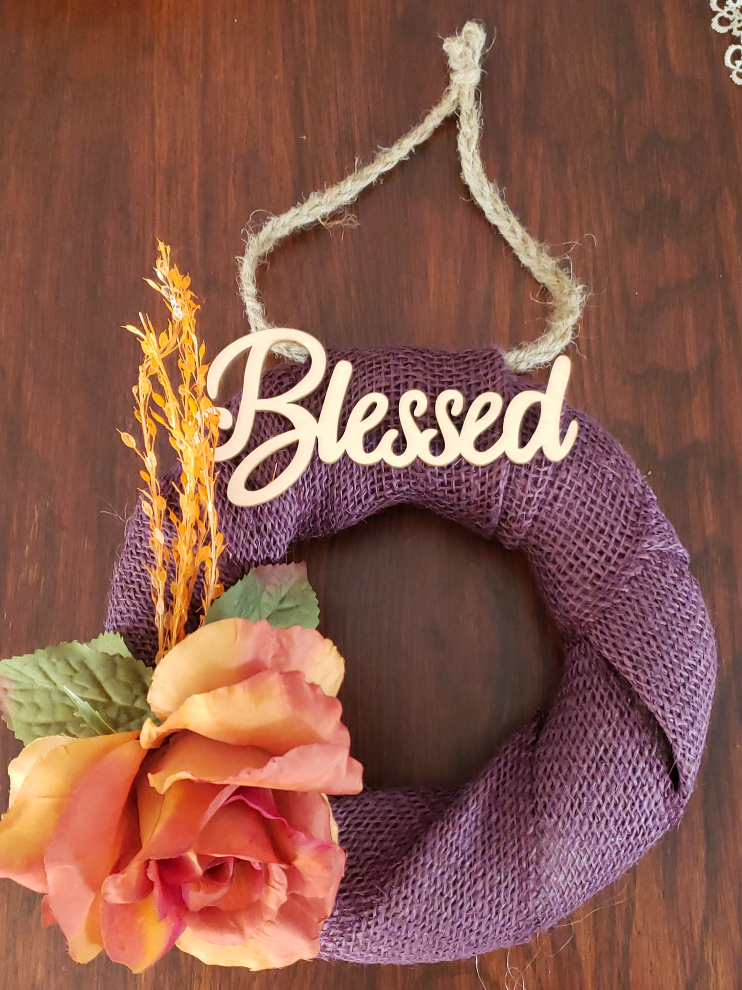 Fall Wreath 10 inch