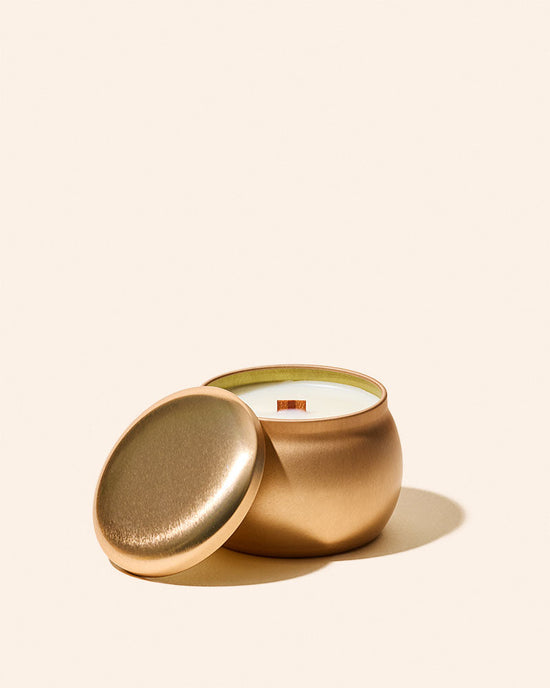 4oz amore™ candle tin & lid