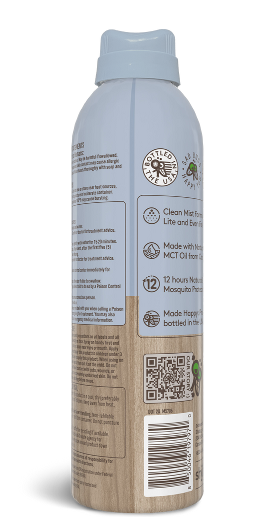 Shubug Kids and Family, Clean Mist, 360 Spray, 6 oz., DEET FREE Insect Repellent