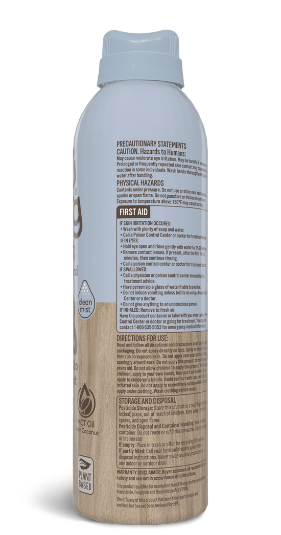 Shubug Kids and Family, Clean Mist, 360 Spray, 6 oz., DEET FREE Insect Repellent
