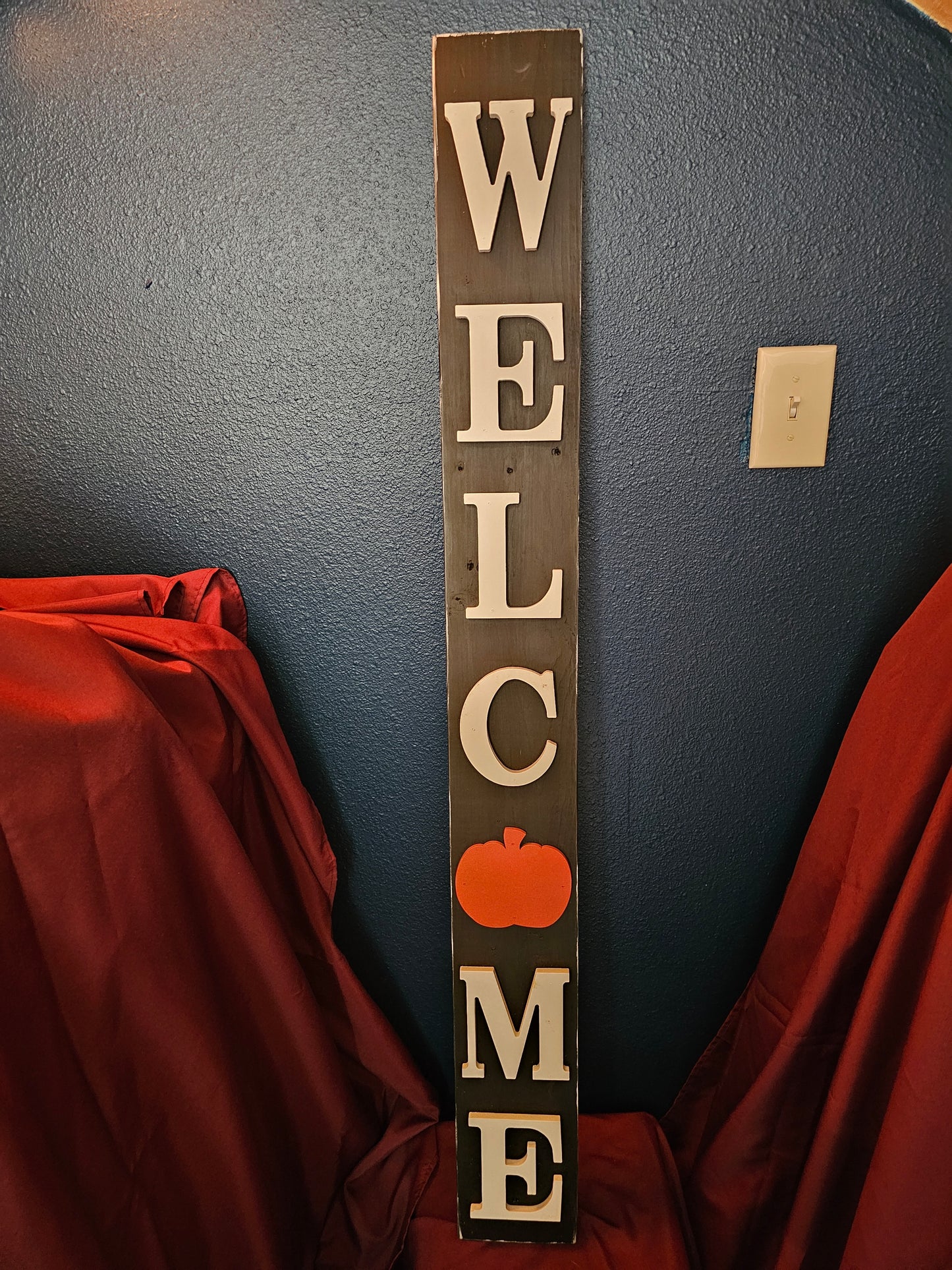Fall Porch Message Board