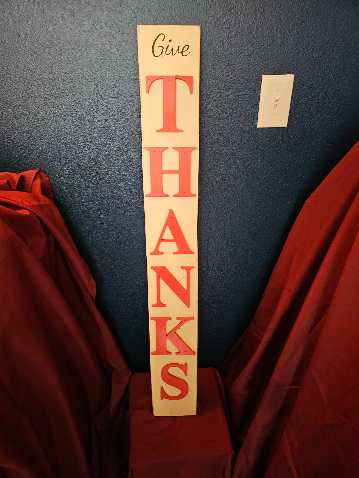 Fall Porch Message Board