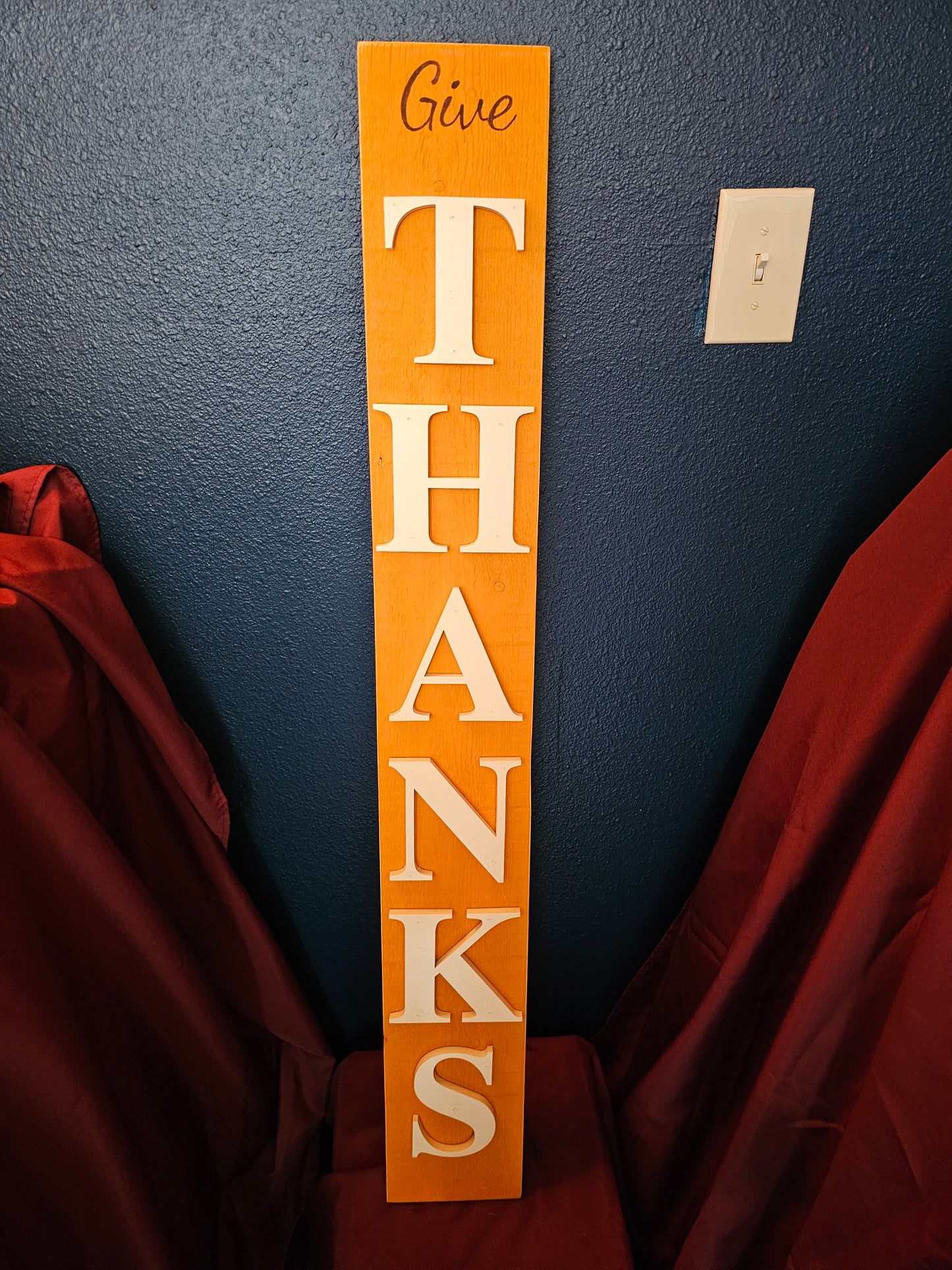 Fall Porch Message Board