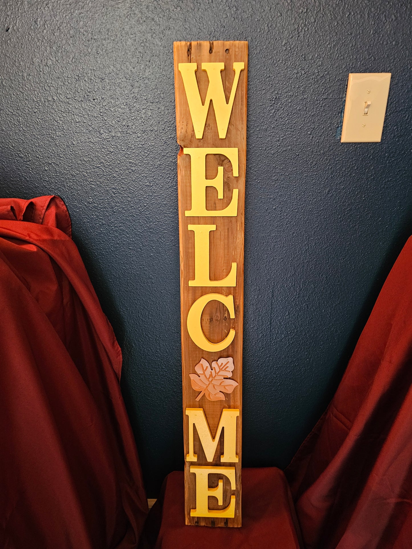 Fall Porch Message Board