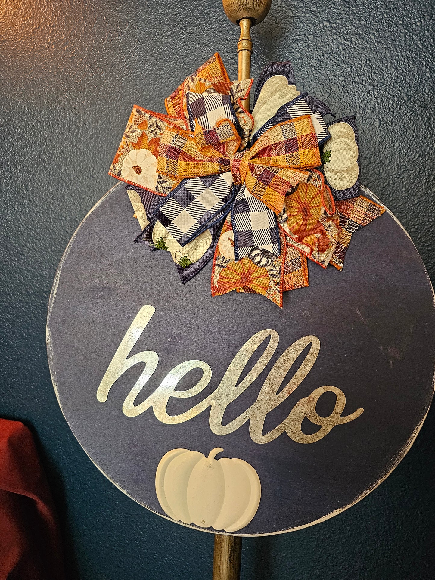 Fall Decor Wood Wreath