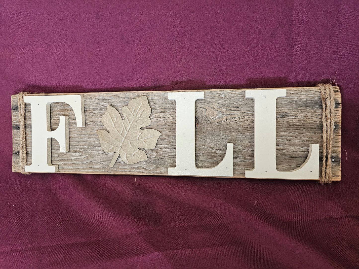 Fall Porch Message Board