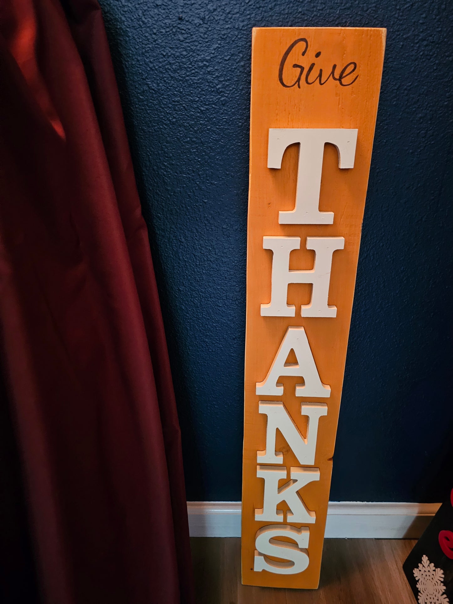 Fall Porch Message Board