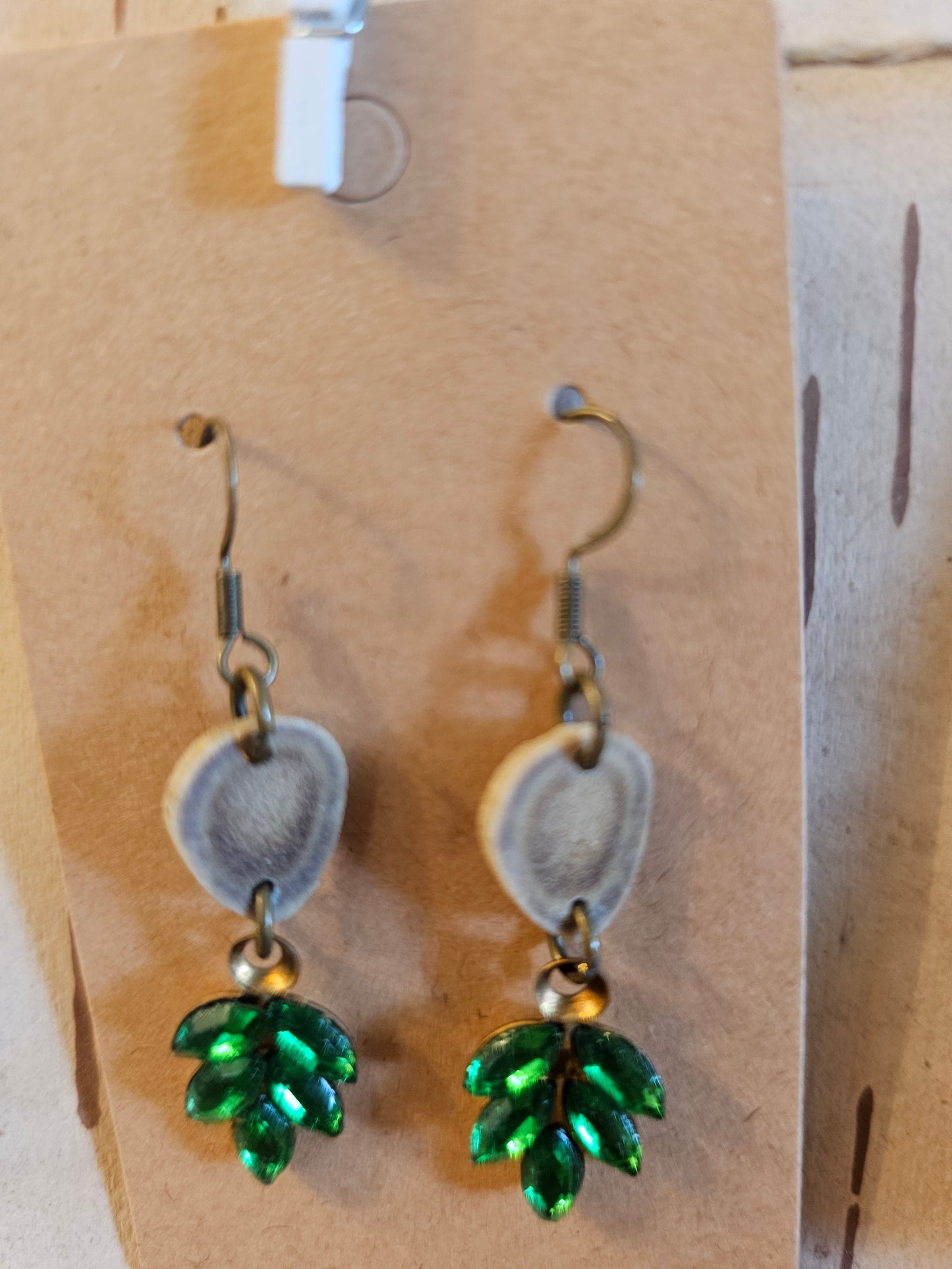 Antler Earrings Handmade