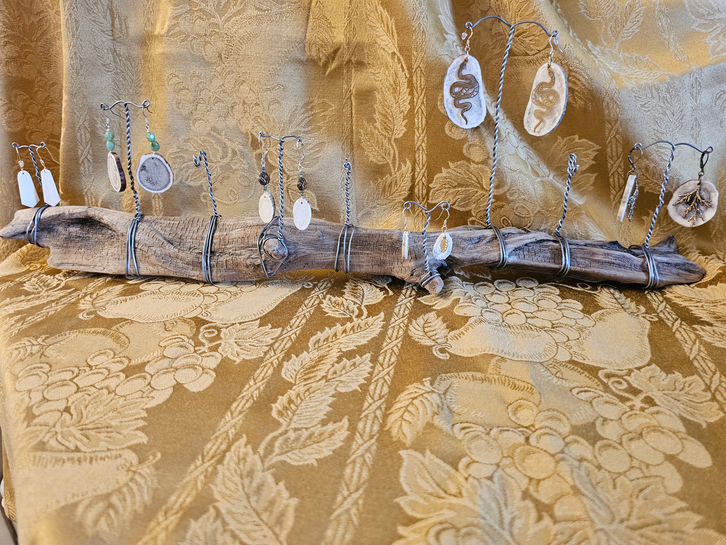 Antler Earrings Handmade