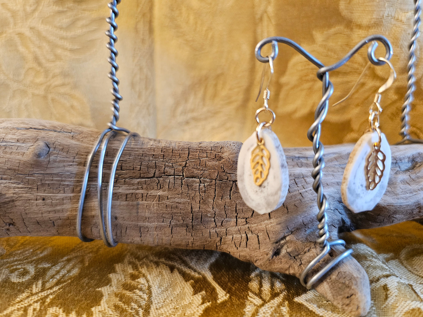 Antler Earrings Handmade