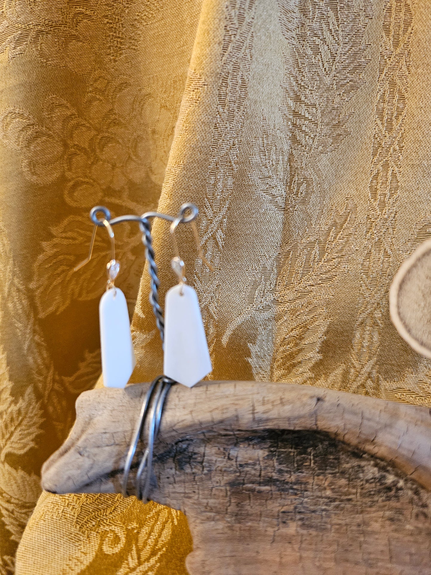 Antler Earrings Handmade