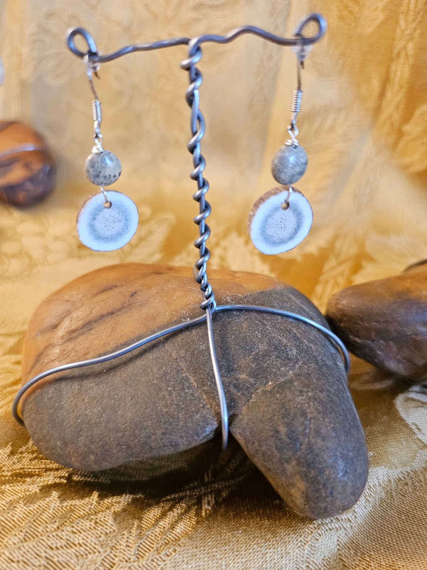Antler Earrings Handmade