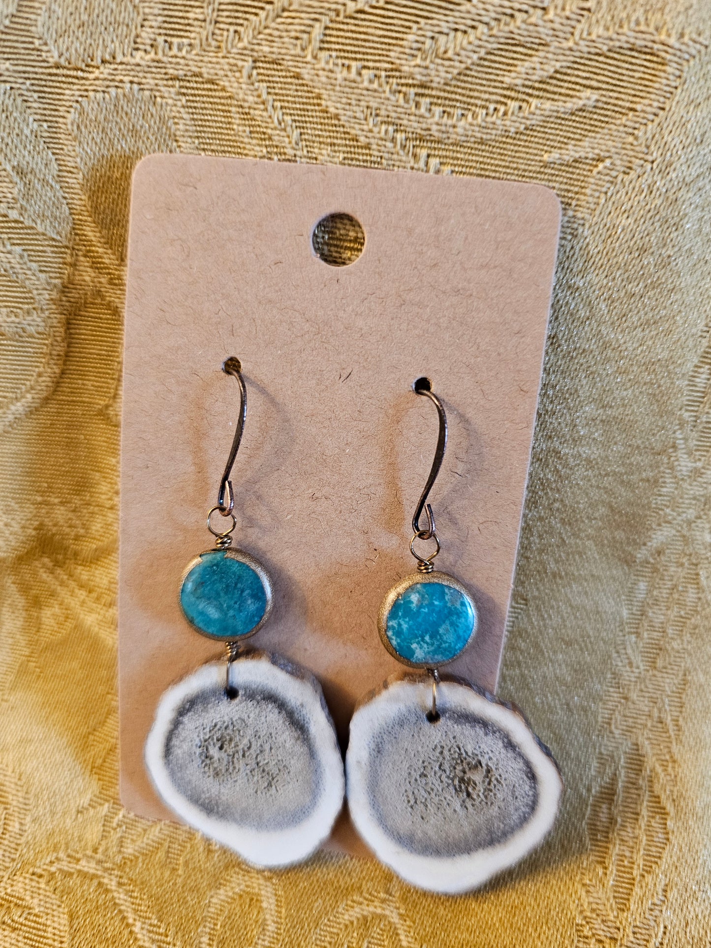 Antler Earrings Handmade