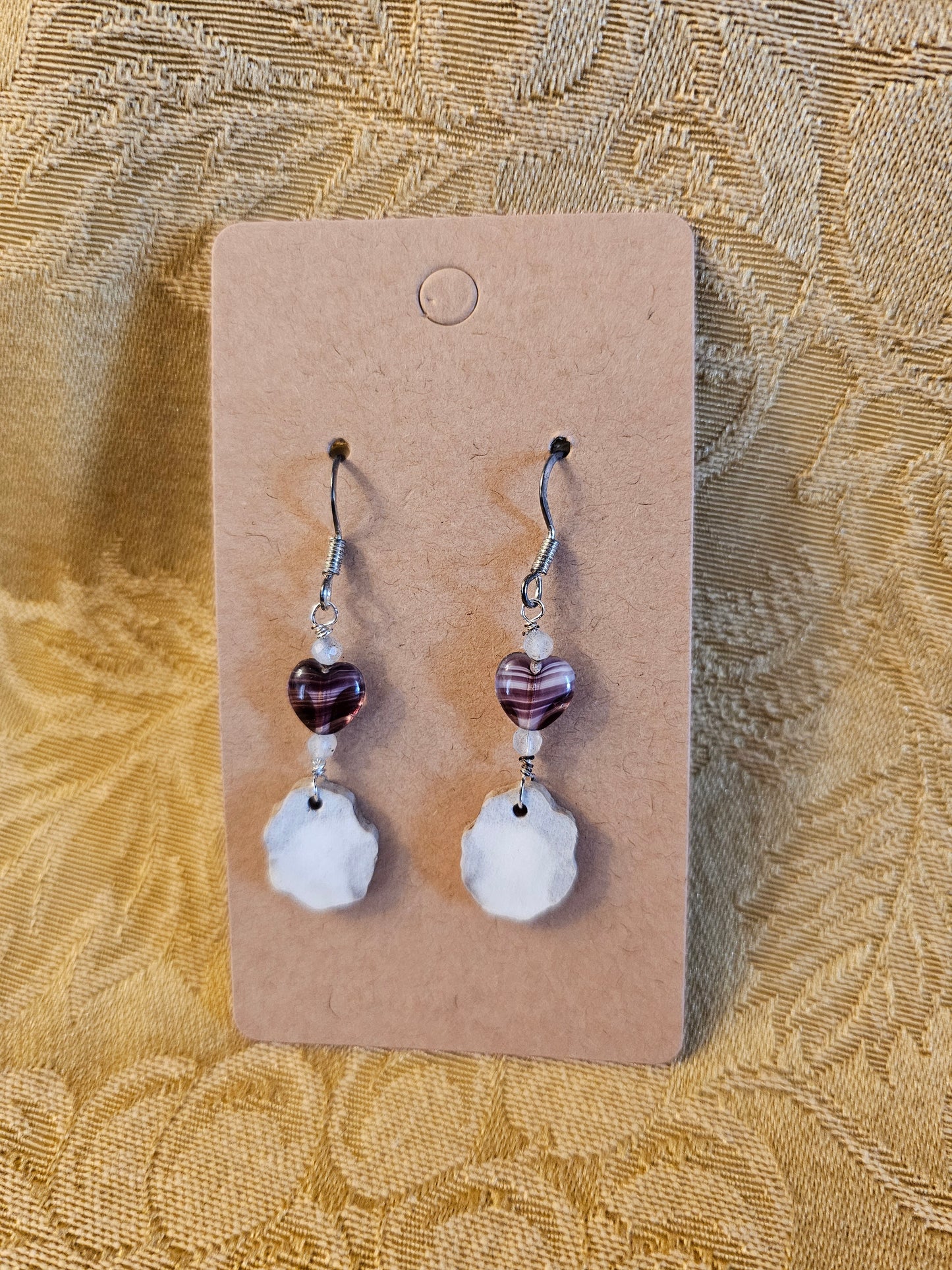 Antler Earrings Handmade