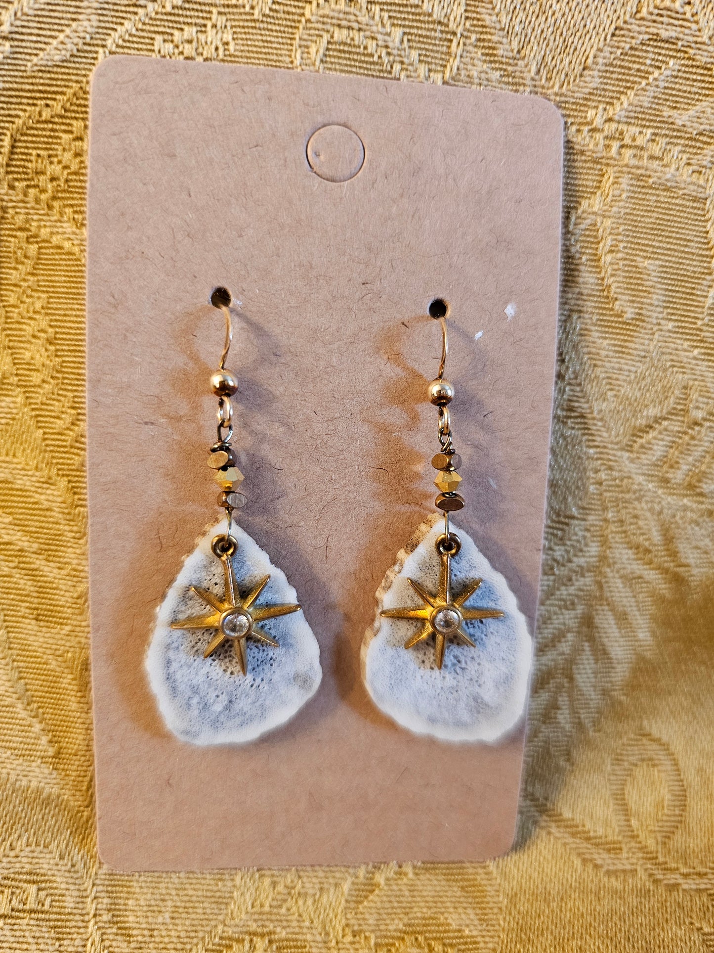 Antler Earrings Handmade