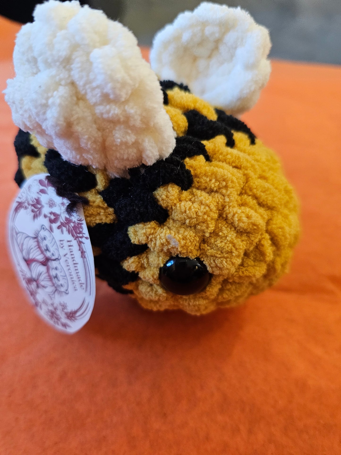 Chubby Bee Handmade Crochet Toy