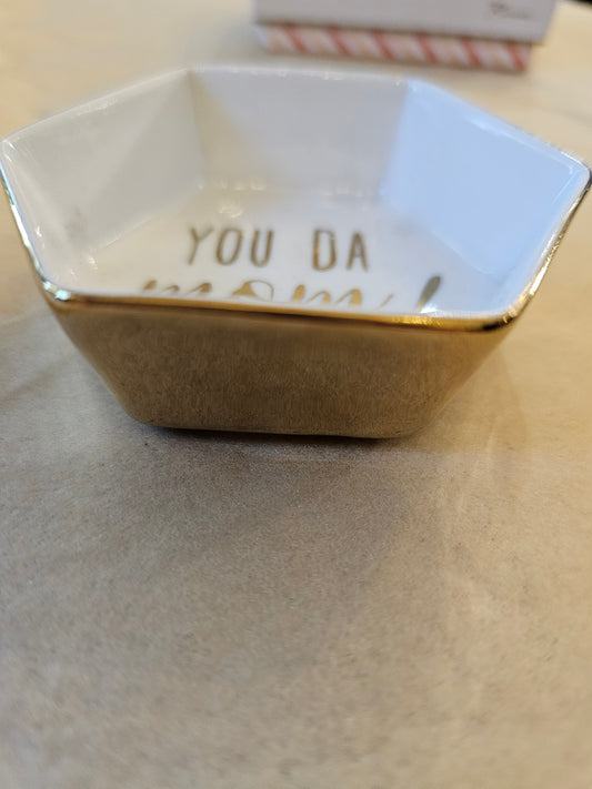 "You Da Mom" Gift-Trinket Tray