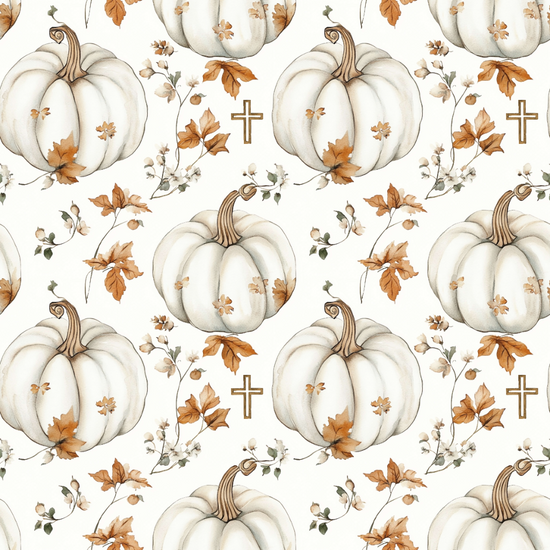 Faithful Harvest Minky Blanket