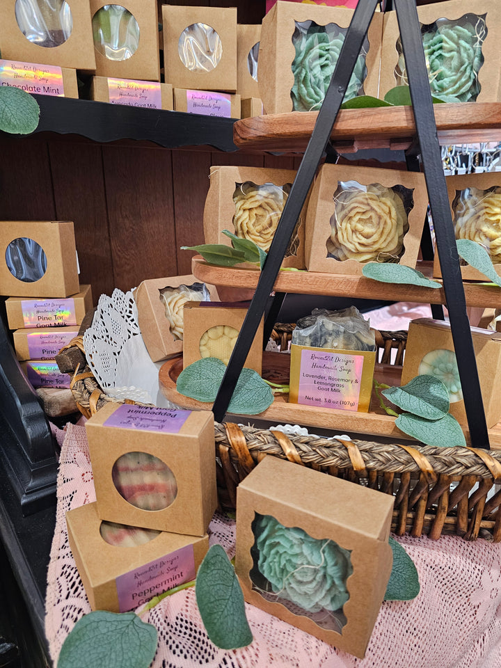 Handmade Goat Milk Soap – Artisan Collection by Round2it Designs | Natural, Small Batch, Floral &amp; Classic Scents
