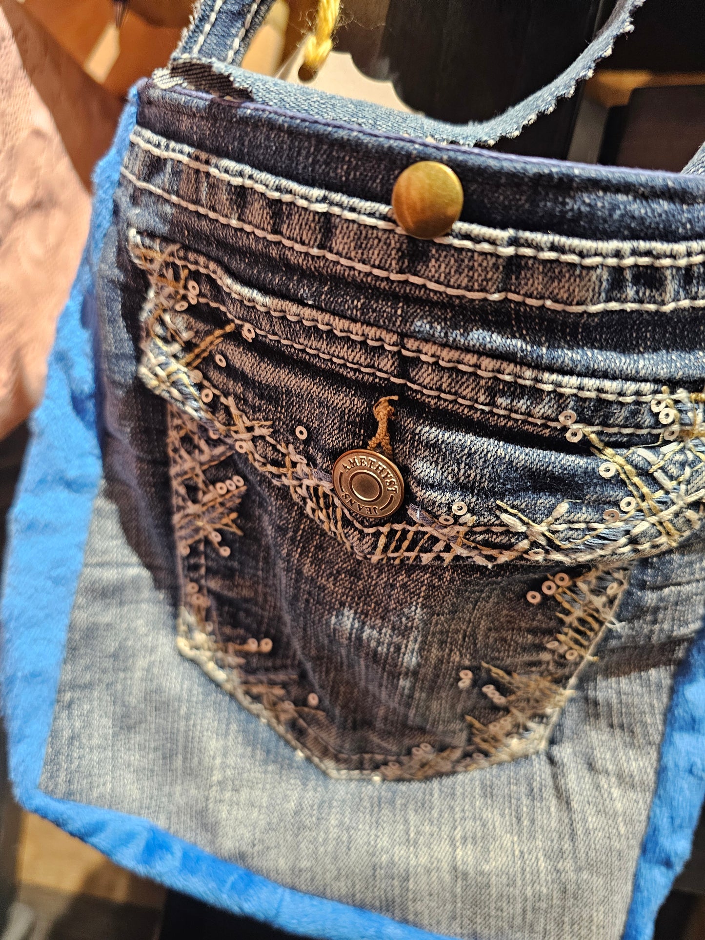 Shoulder Bags & Purses - Recreated from Jeans
