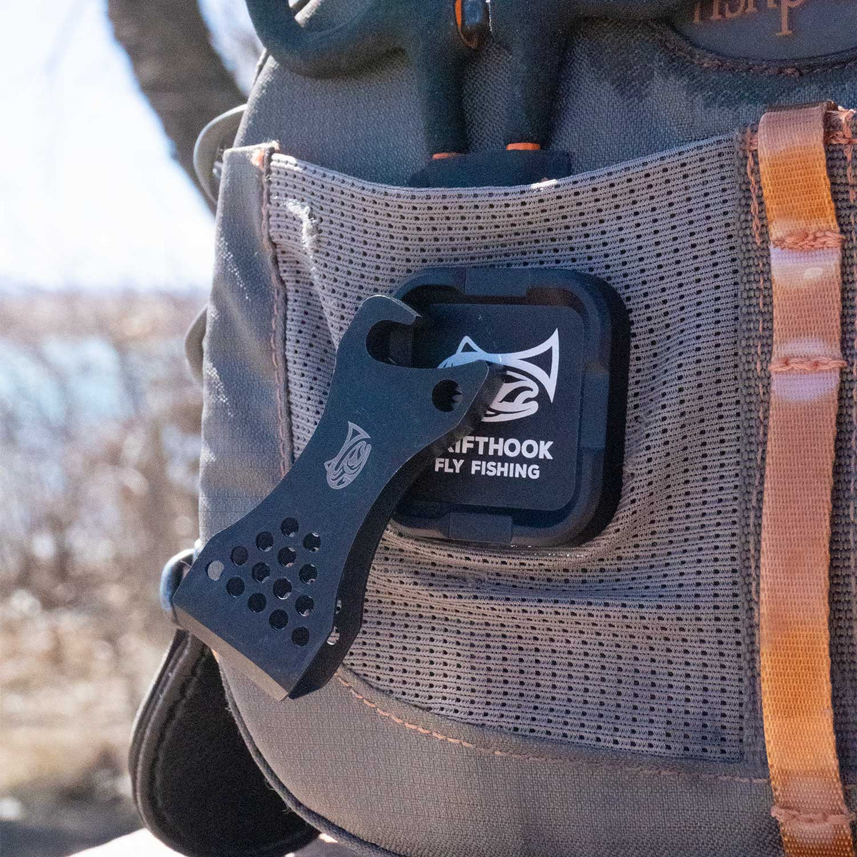 Drifthook Mag Grab Mini - Black - Fly Fishing Gifts for Grandpa