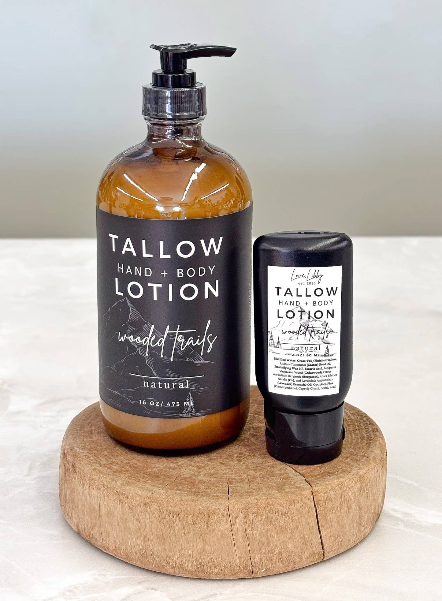 Wooded Trails Tallow Lotion