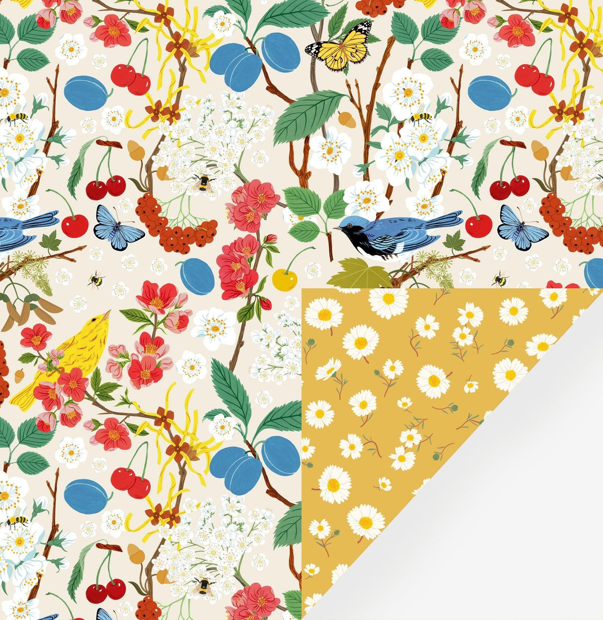 TREE CHATTER | Double Sided Gift Wrap