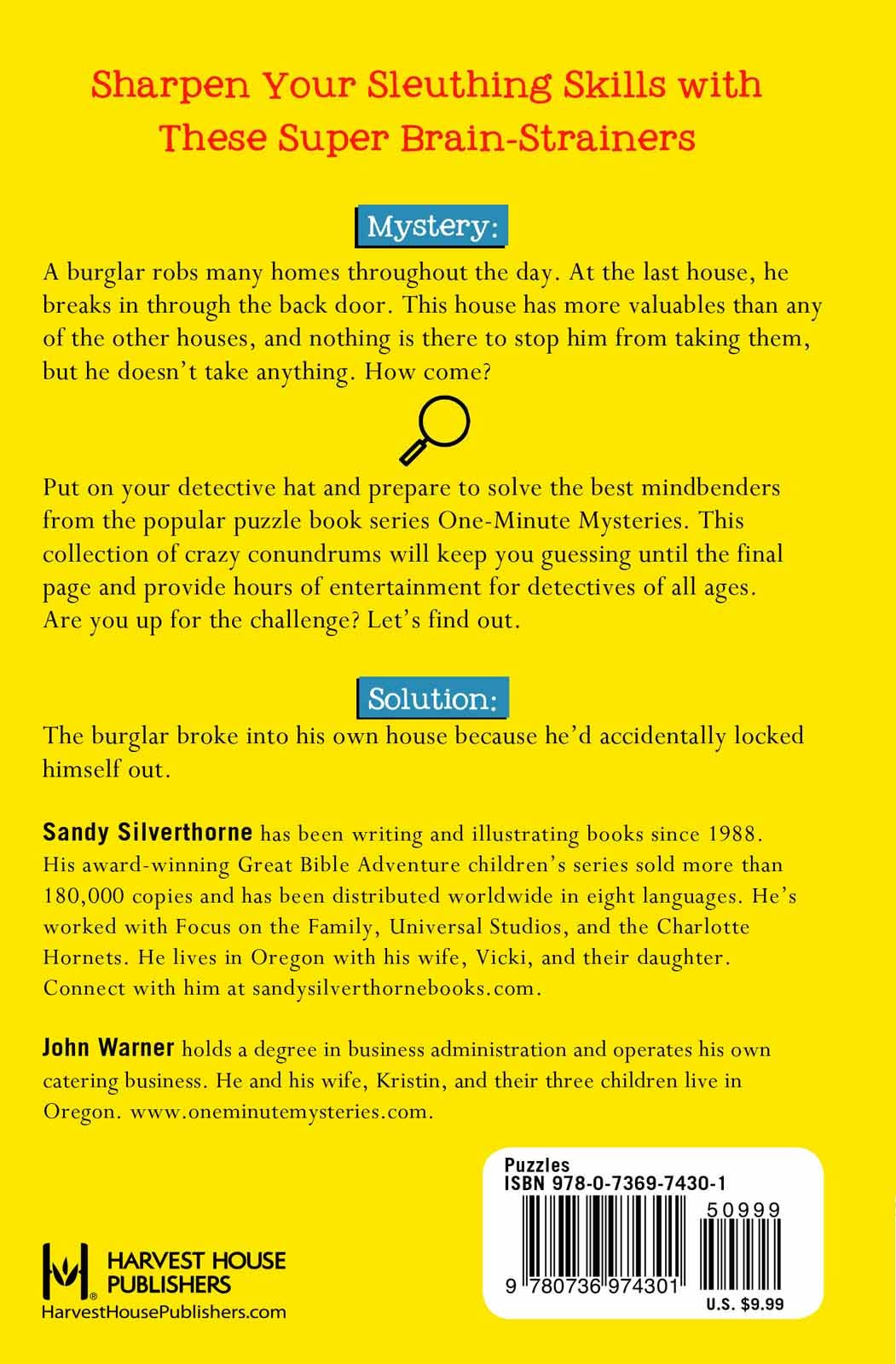 The Very Best One-Minute Mysteries and Brain Teasers