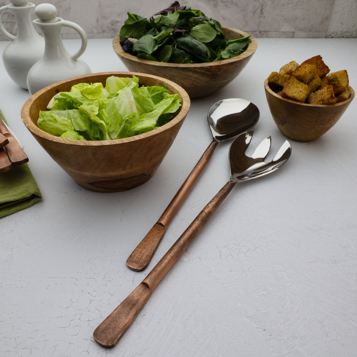 Celia Salad Serving  2 Pc. Set